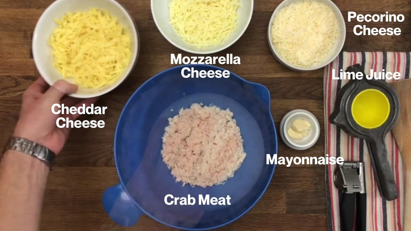 Baked Crab Dip - Ingredients