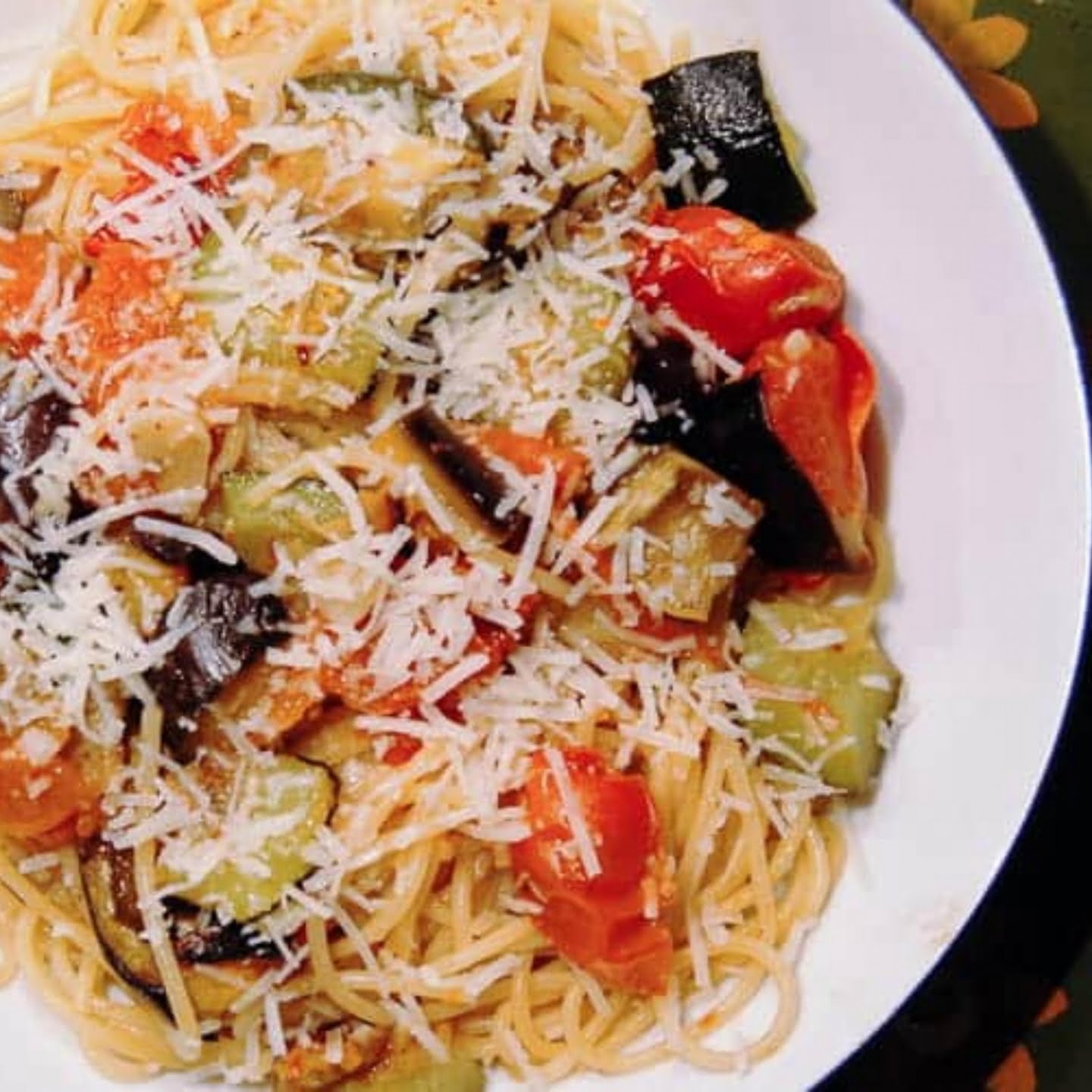 Pasta with Roasted Vegetables