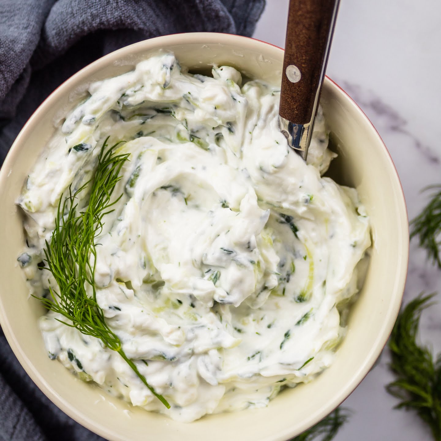 Tzatziki Sauce - Featured