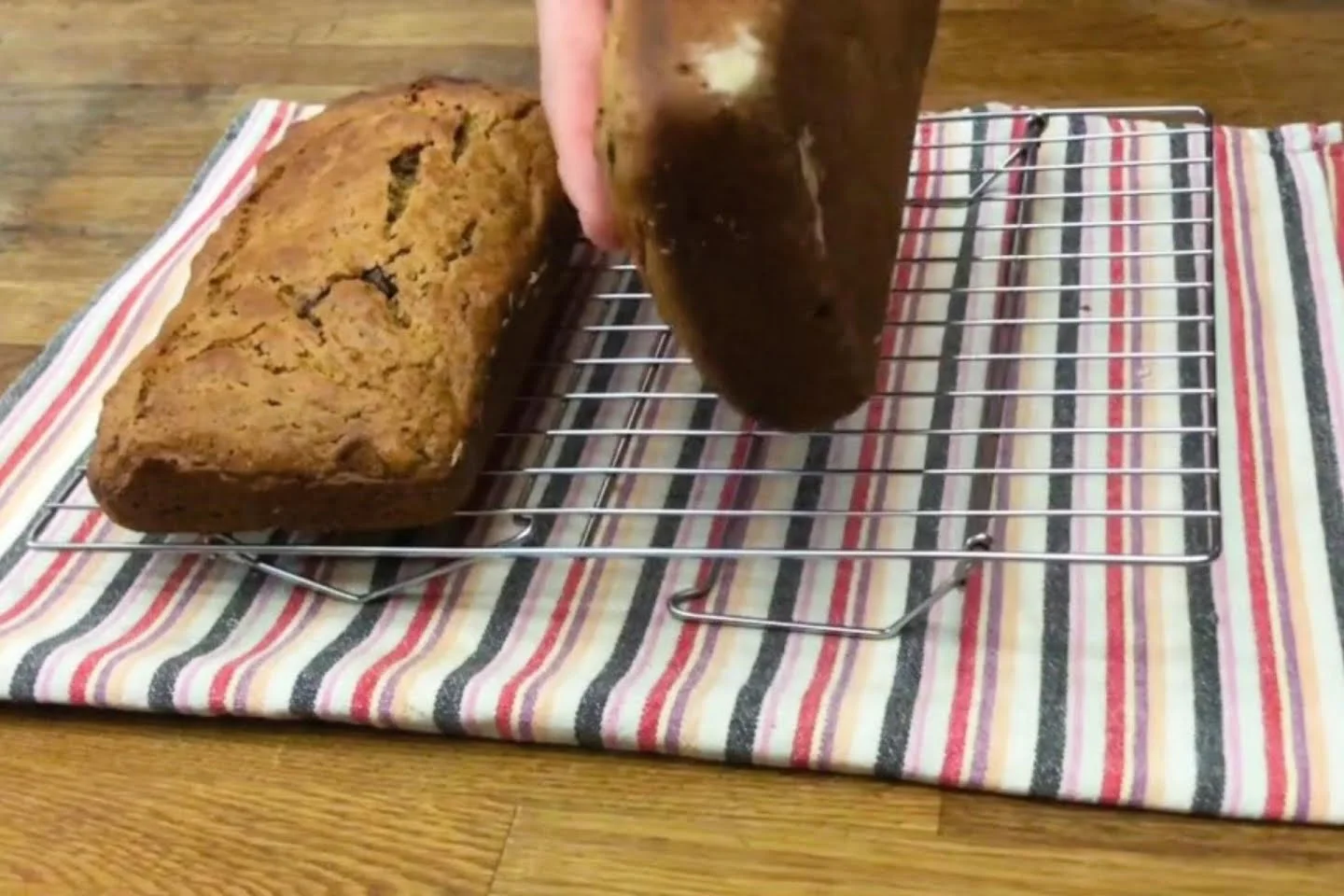 Baked PB Banana Bread