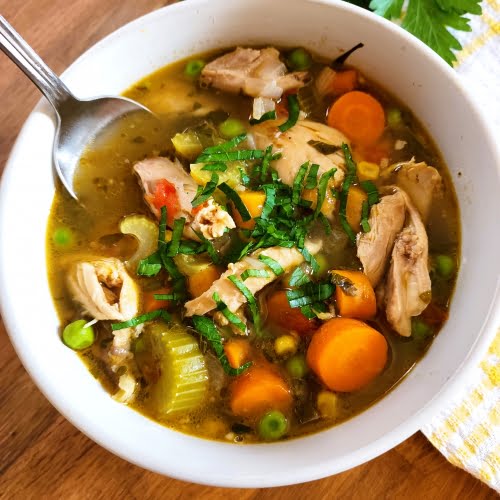 Chicken Vegetable Soup (Easy and Healthy) - Comfortable Food