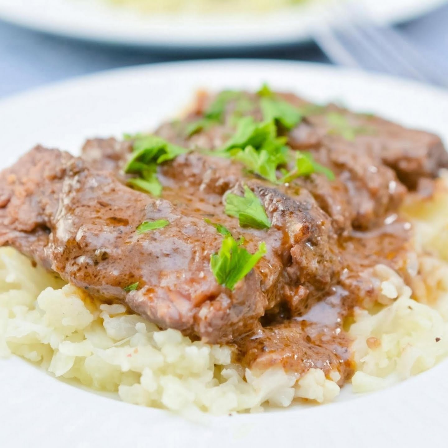 Slow Cooker Braised "Boneless" Short Ribs