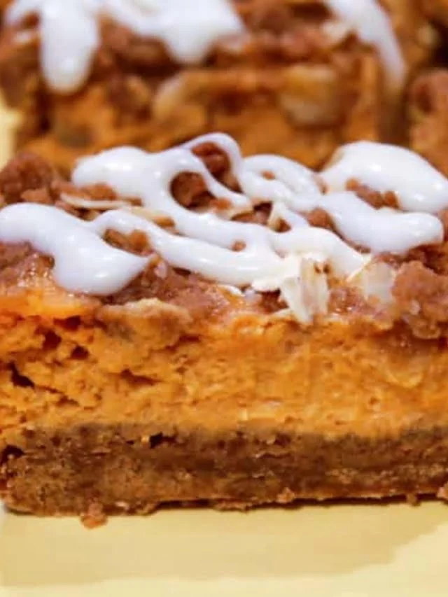 Best Pumpkin Gingerbread Bars
