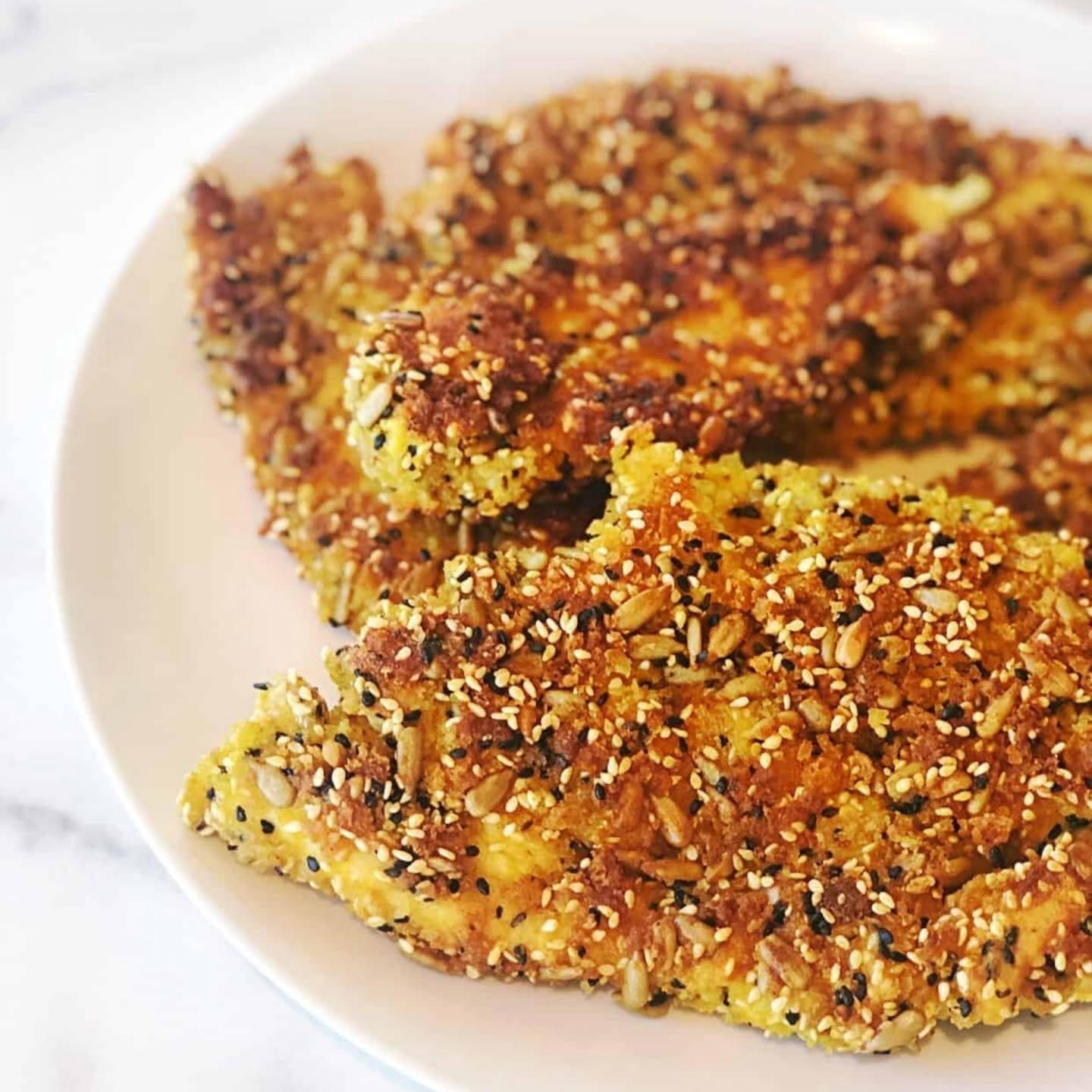 Ottolenghi's Seeded Chicken Schnitzel