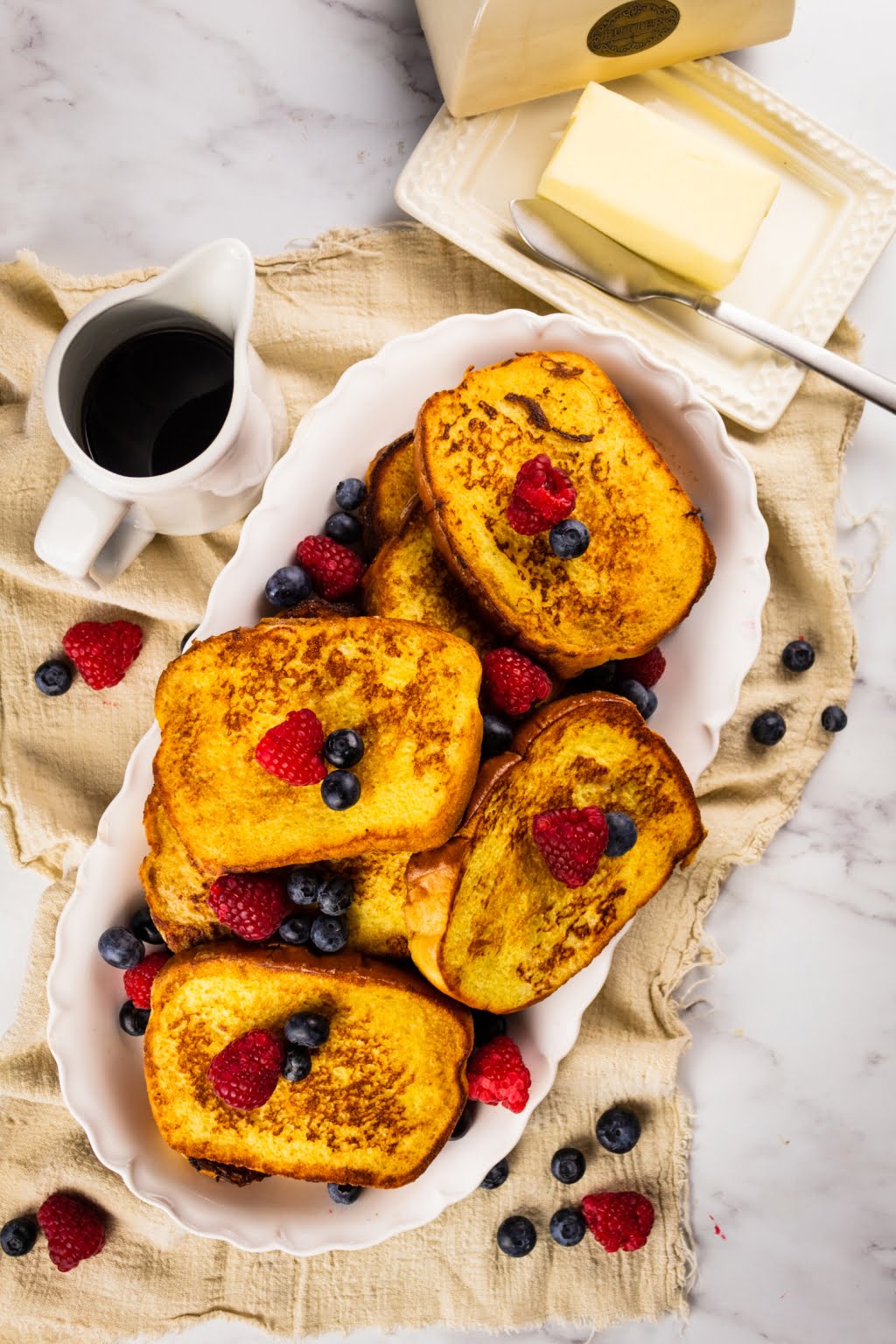 Brioche French Toast Comfortable Food