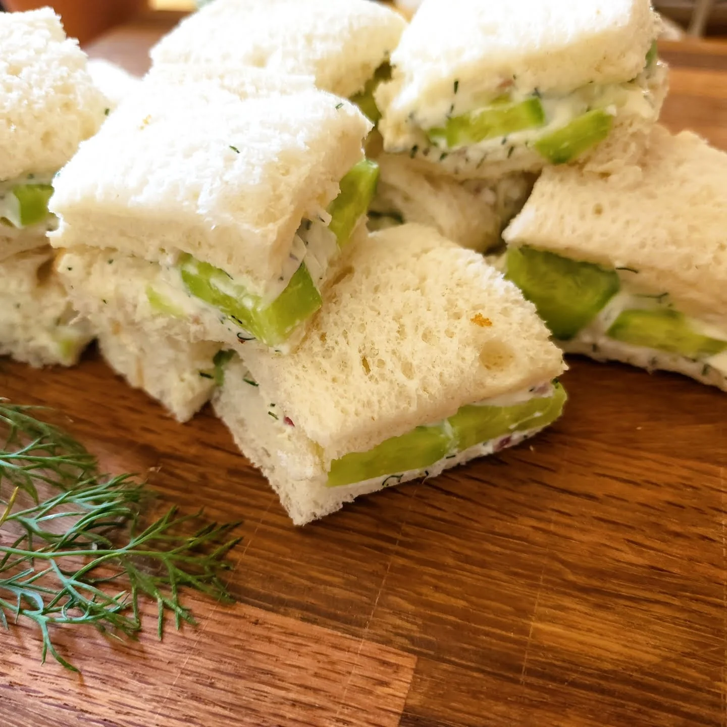 Cucumber sandwich