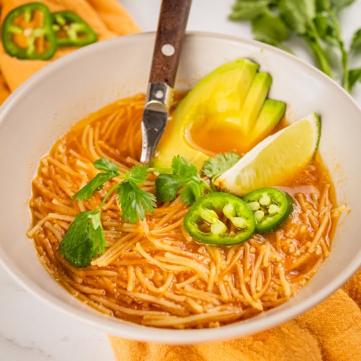 Sopa De Fideo Mexican Noodle Soup Comfortable Food 5578