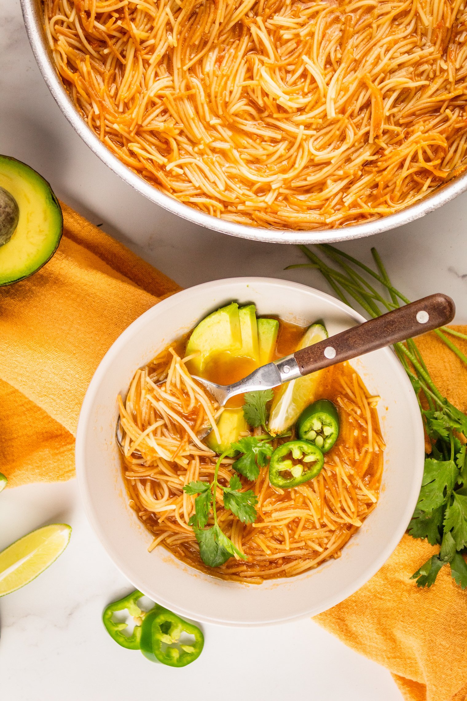 Sopa de Fideo "Mexican Noodle Soup" - Comfortable Food