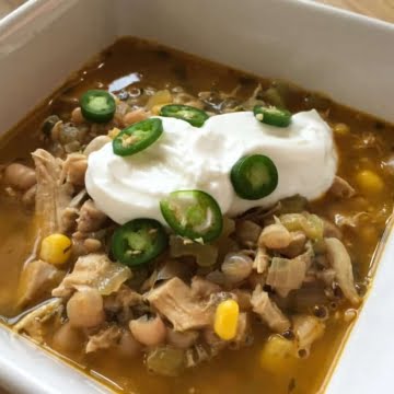 White chicken Chili featured