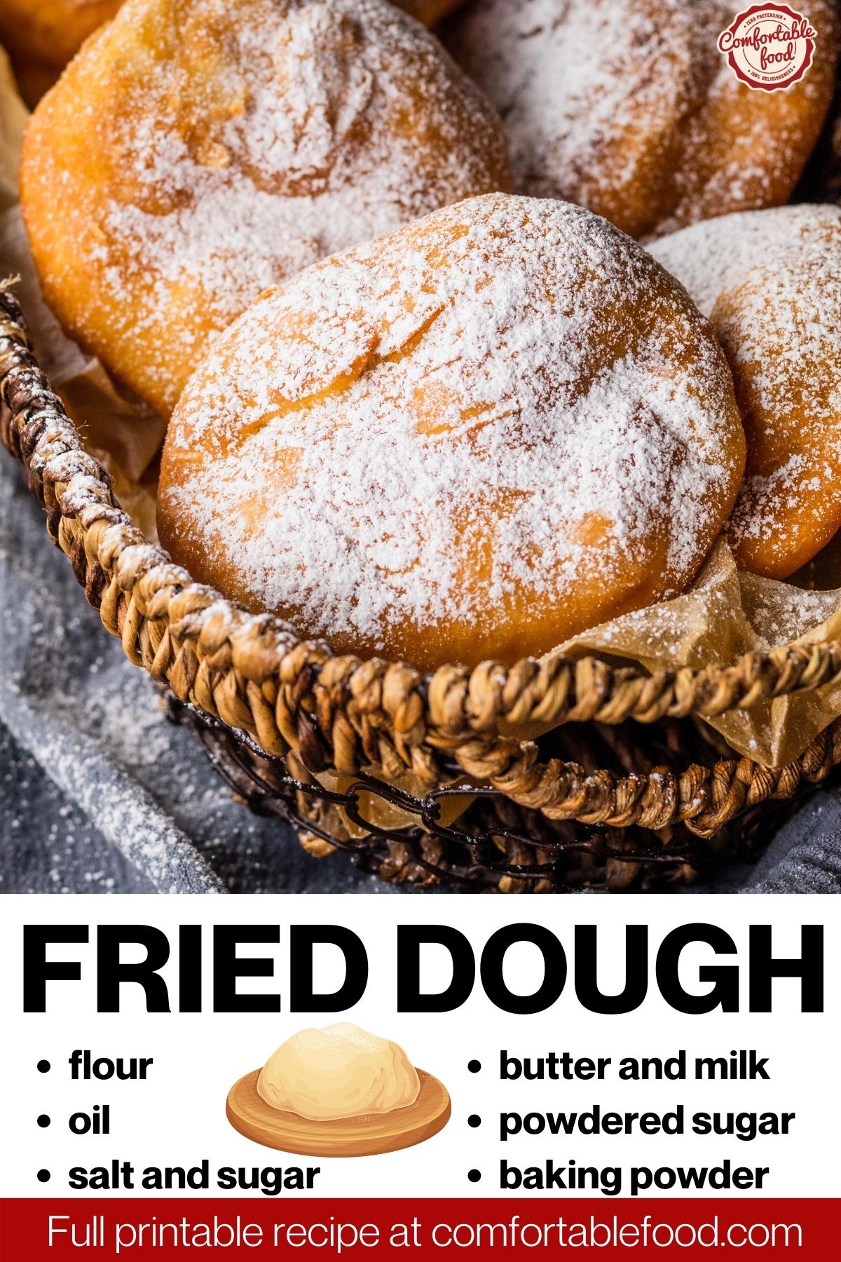 Fried dough socials