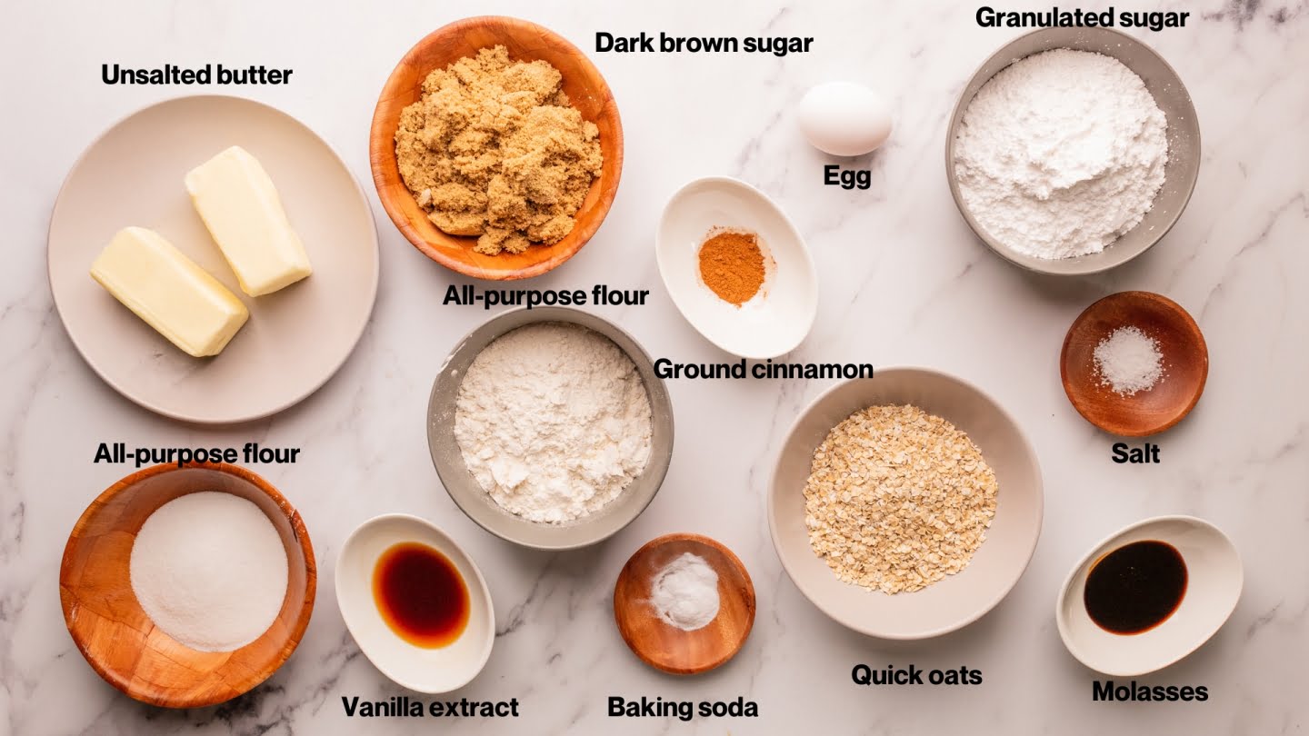 Oatmeal cream pie ingredients
