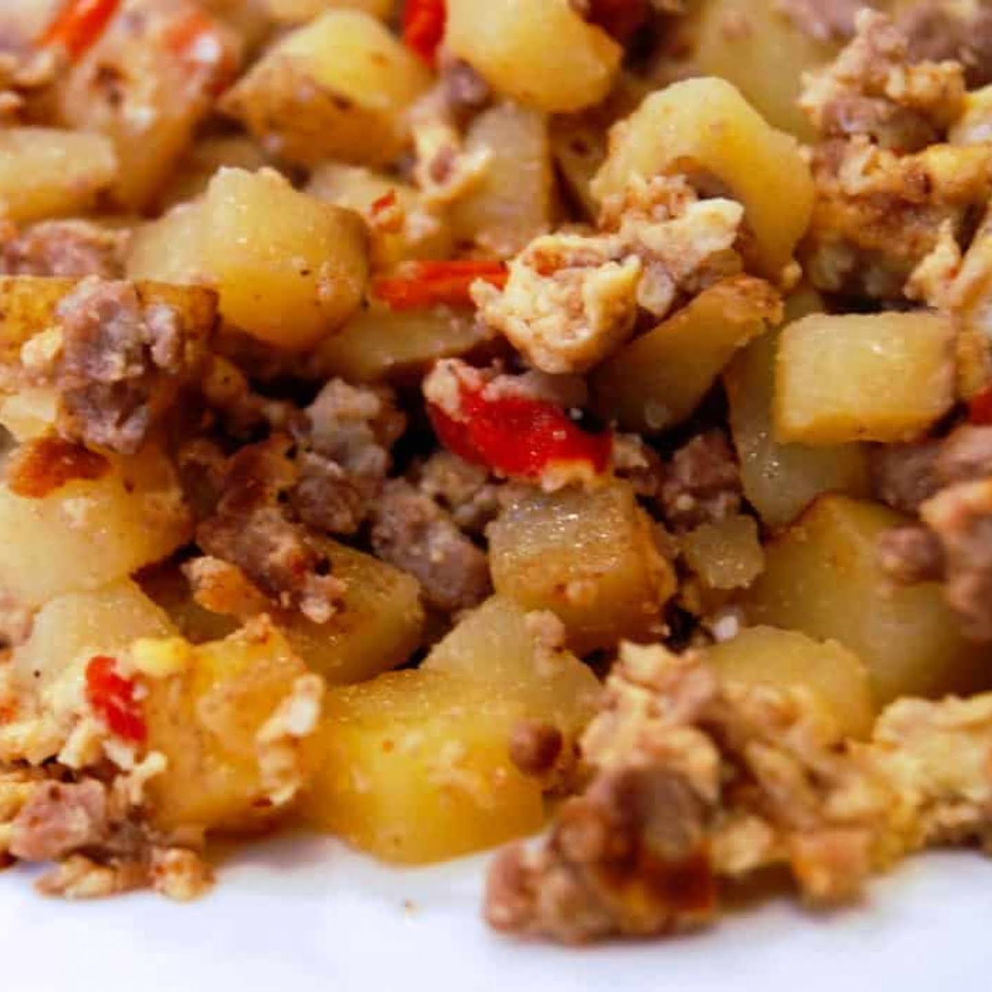 Ground Beef Potato Hash featured