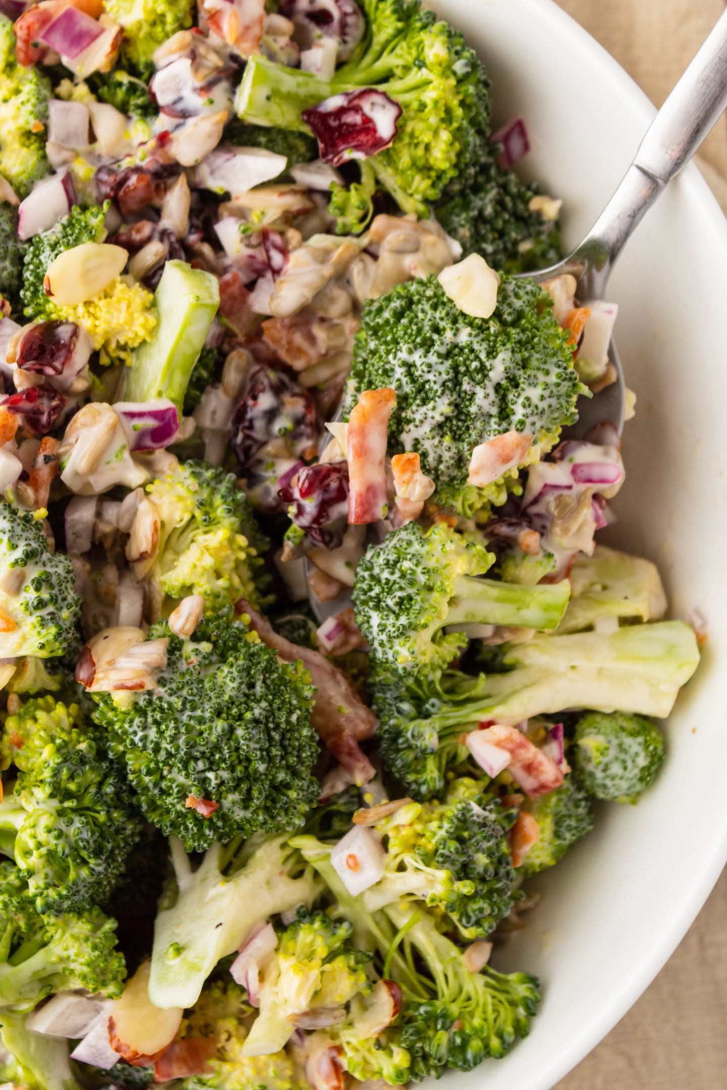 Broccoli salad variations