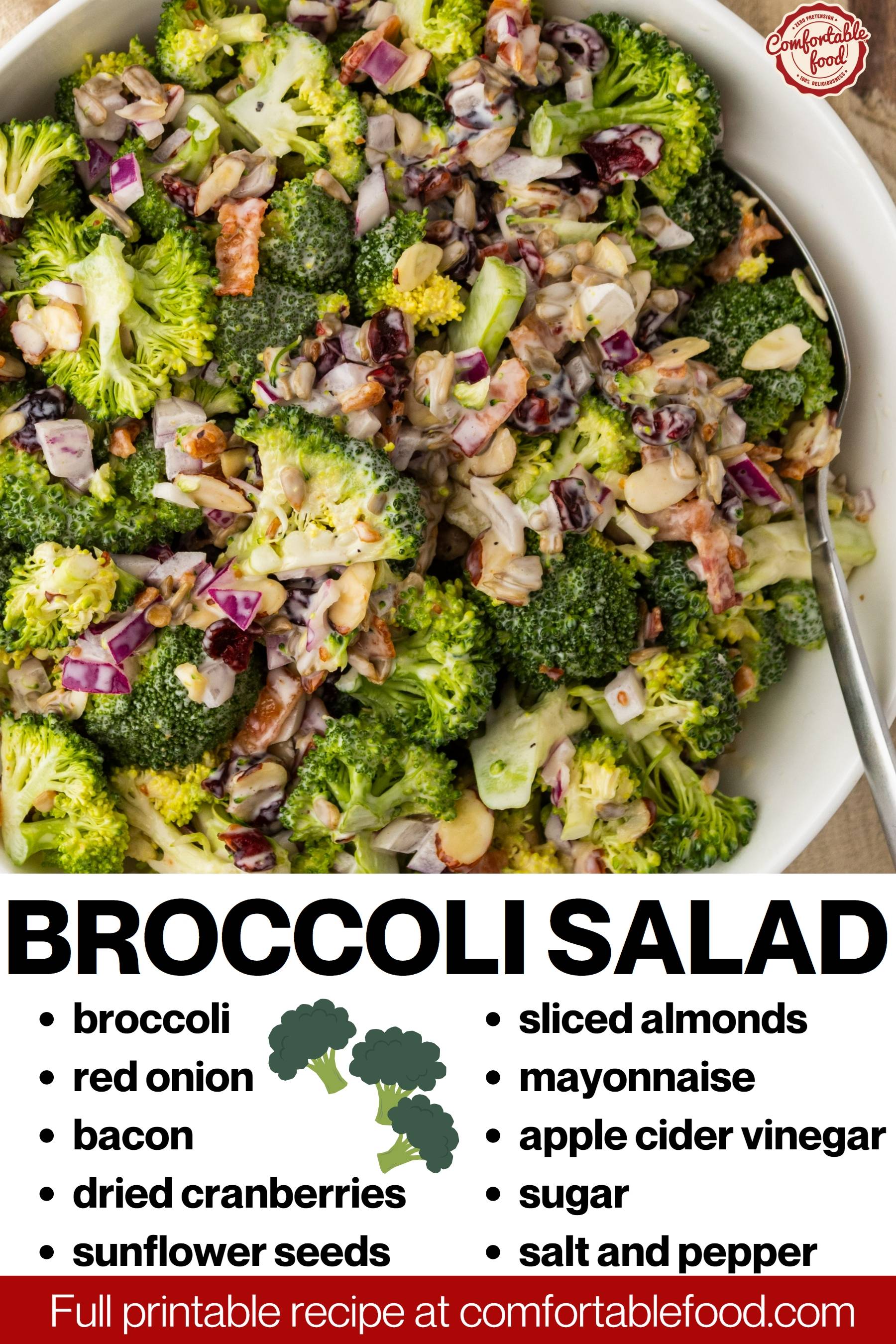 Broccoli salad-socials