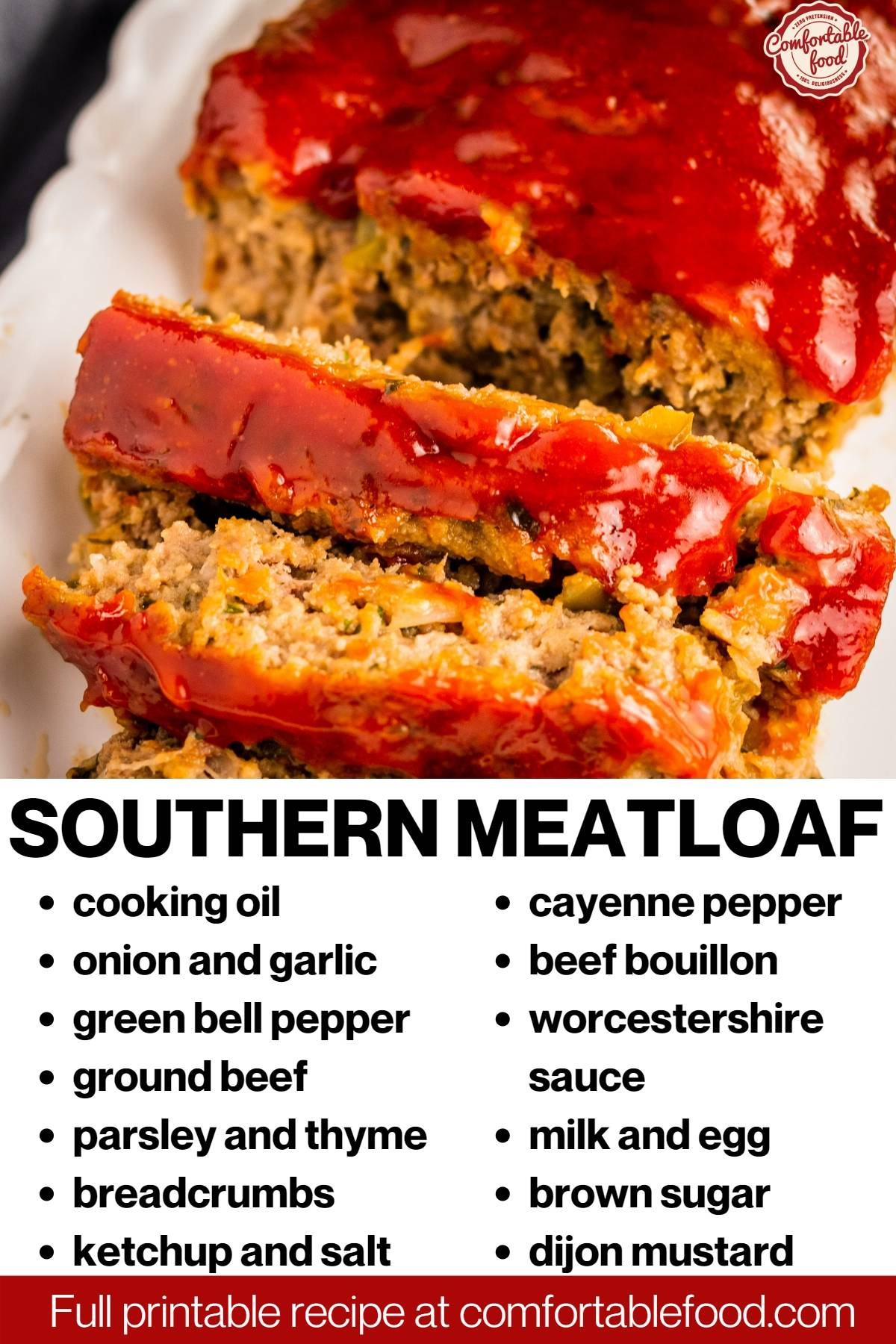 Southern meatloaf socials