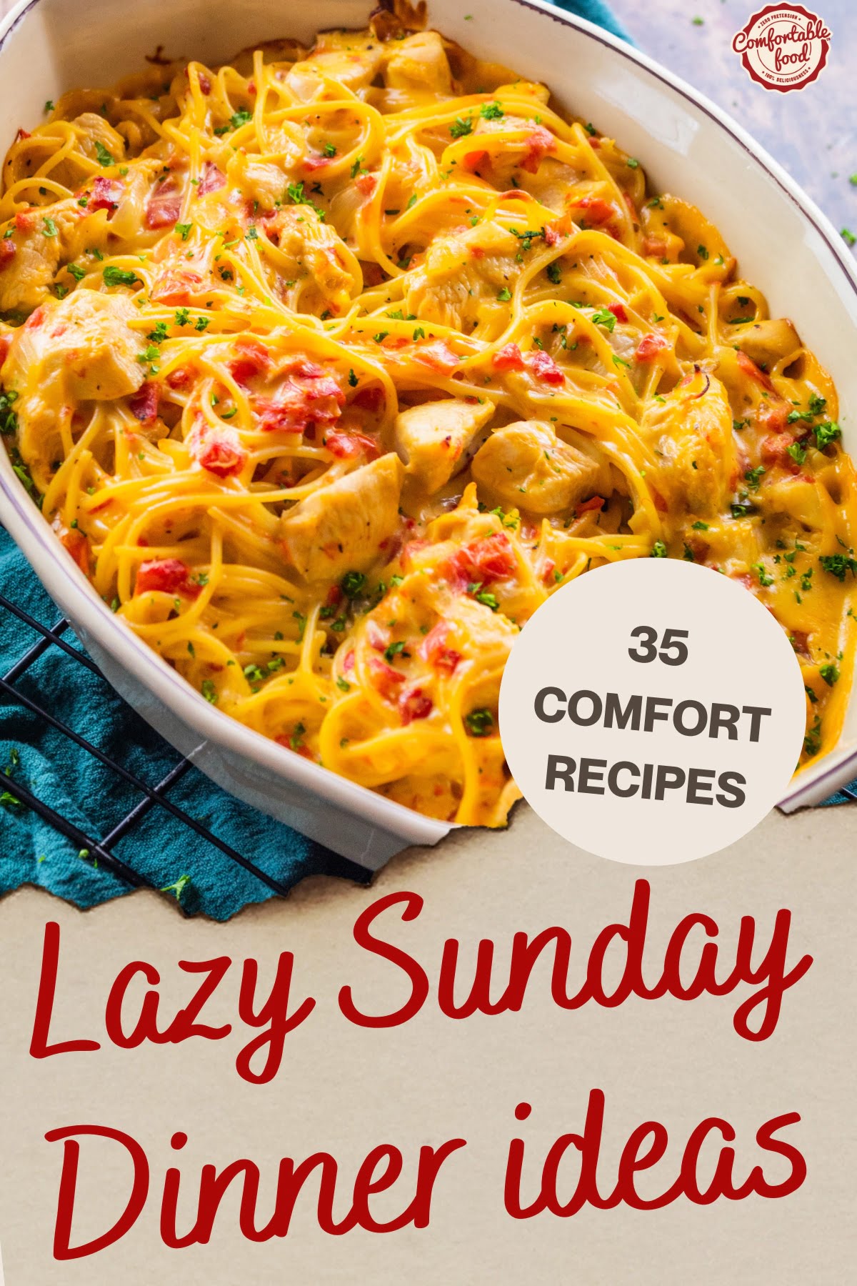 Lazy sunday dinner ideas socials