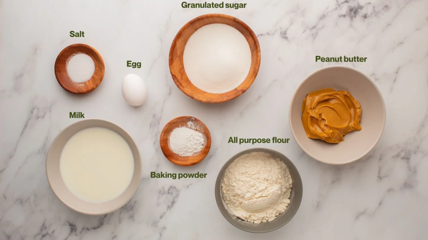 peanut butter bread ingredients