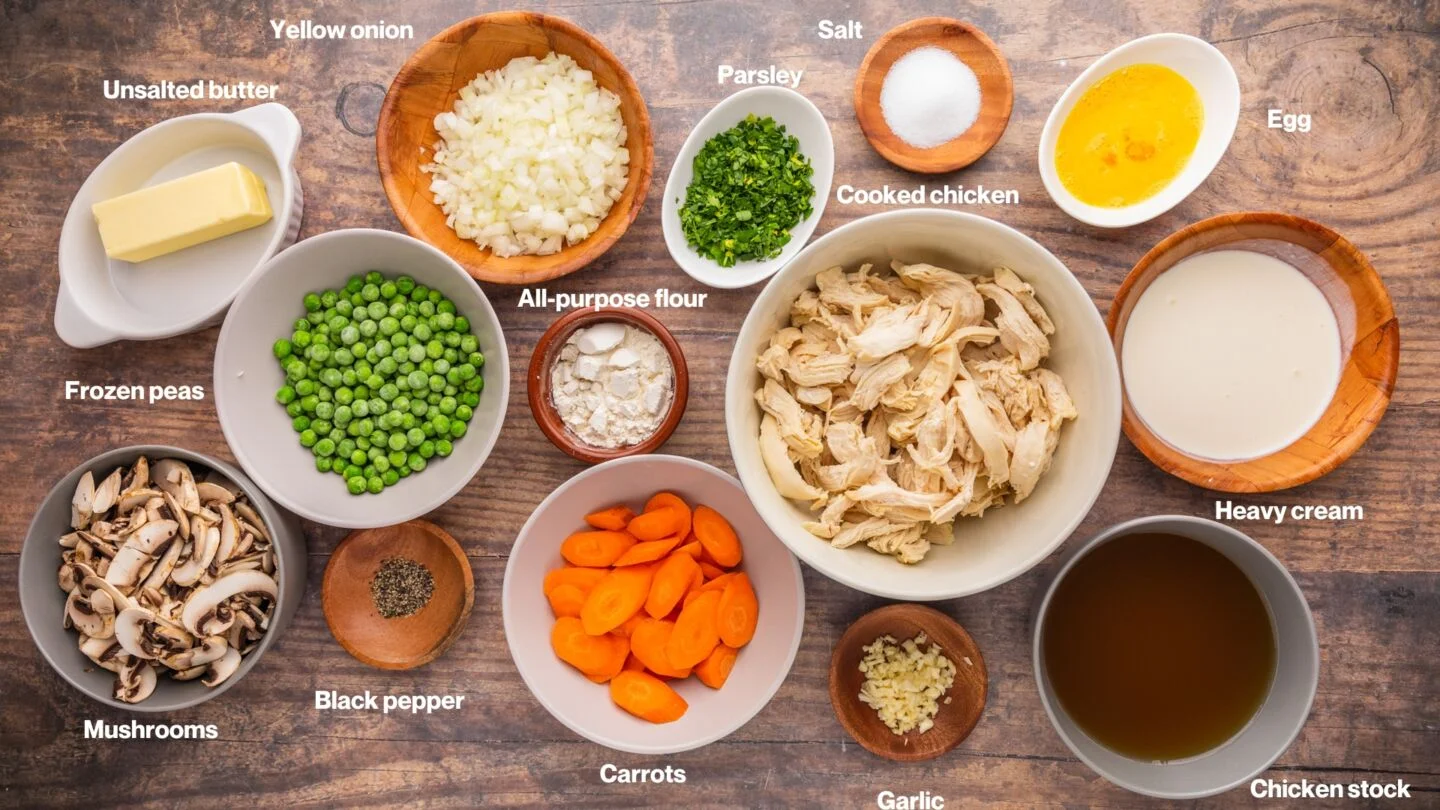 chicken-pot-pie - Ingredients