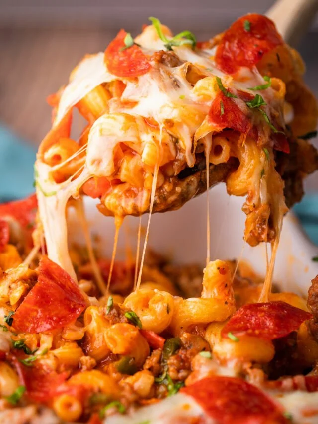 Pasta Pizza Casserole