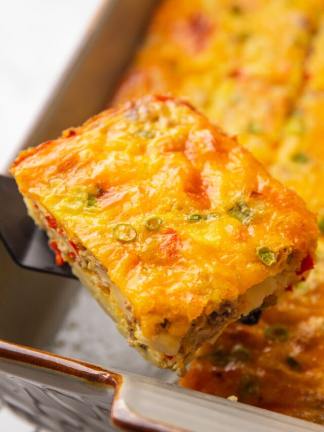 Sausage Breakfast Casserole Comfortable Food