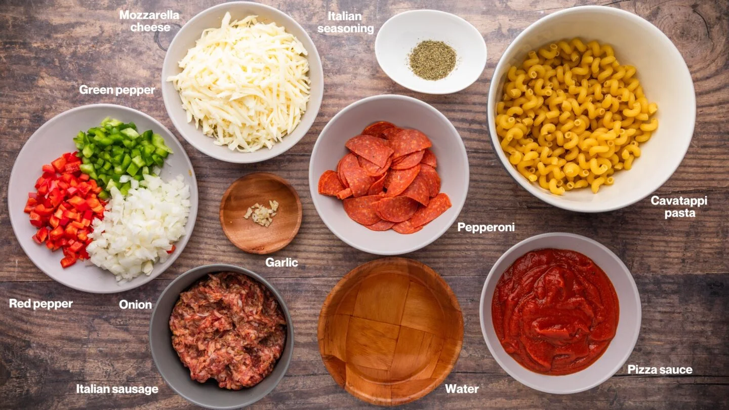 pizza casserole ingredients