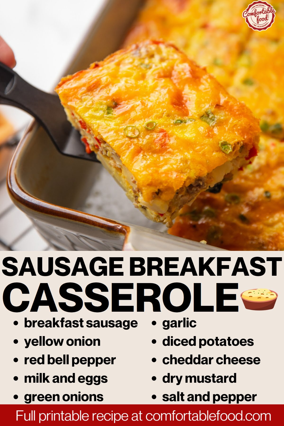 Sausage breakfast casserole socials