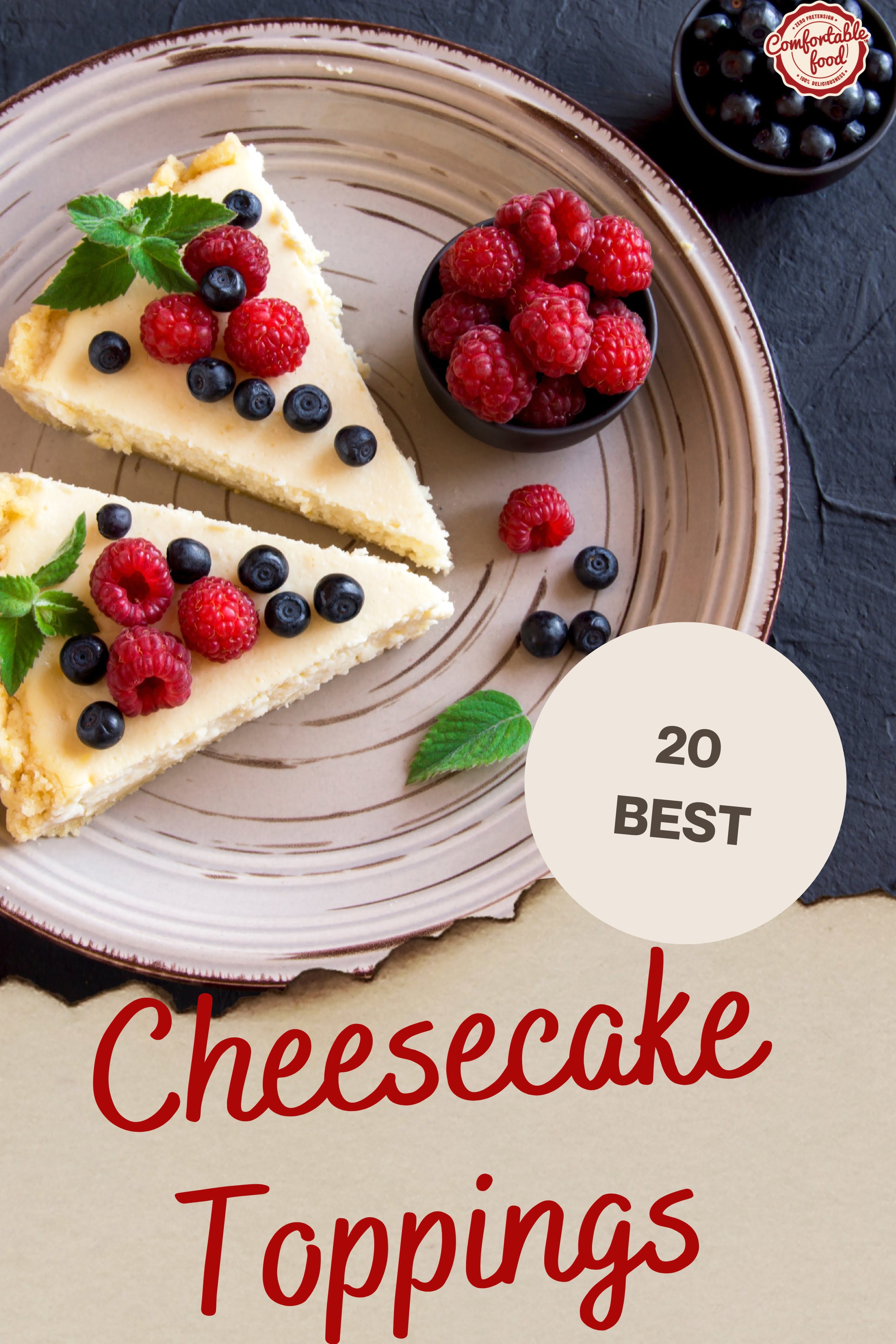 20 best cheesecake toppings - socials
