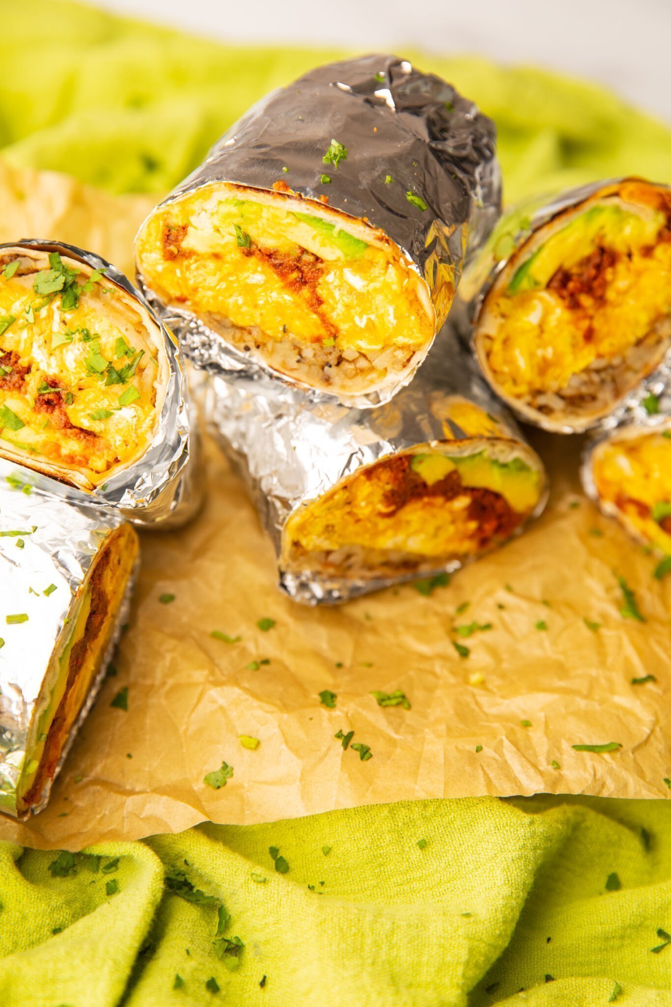 Chorizo Breakfast Burrito Comfortable Food