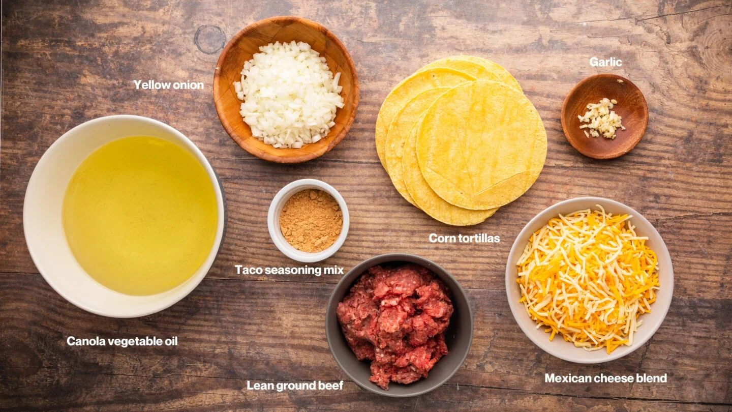 fried tacos ingredients