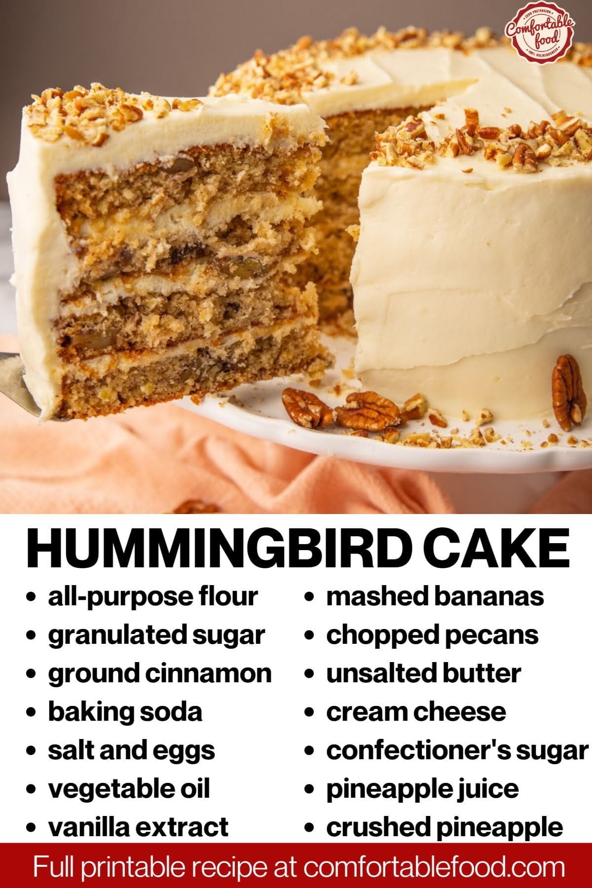 Hummingbird cake - socials 2