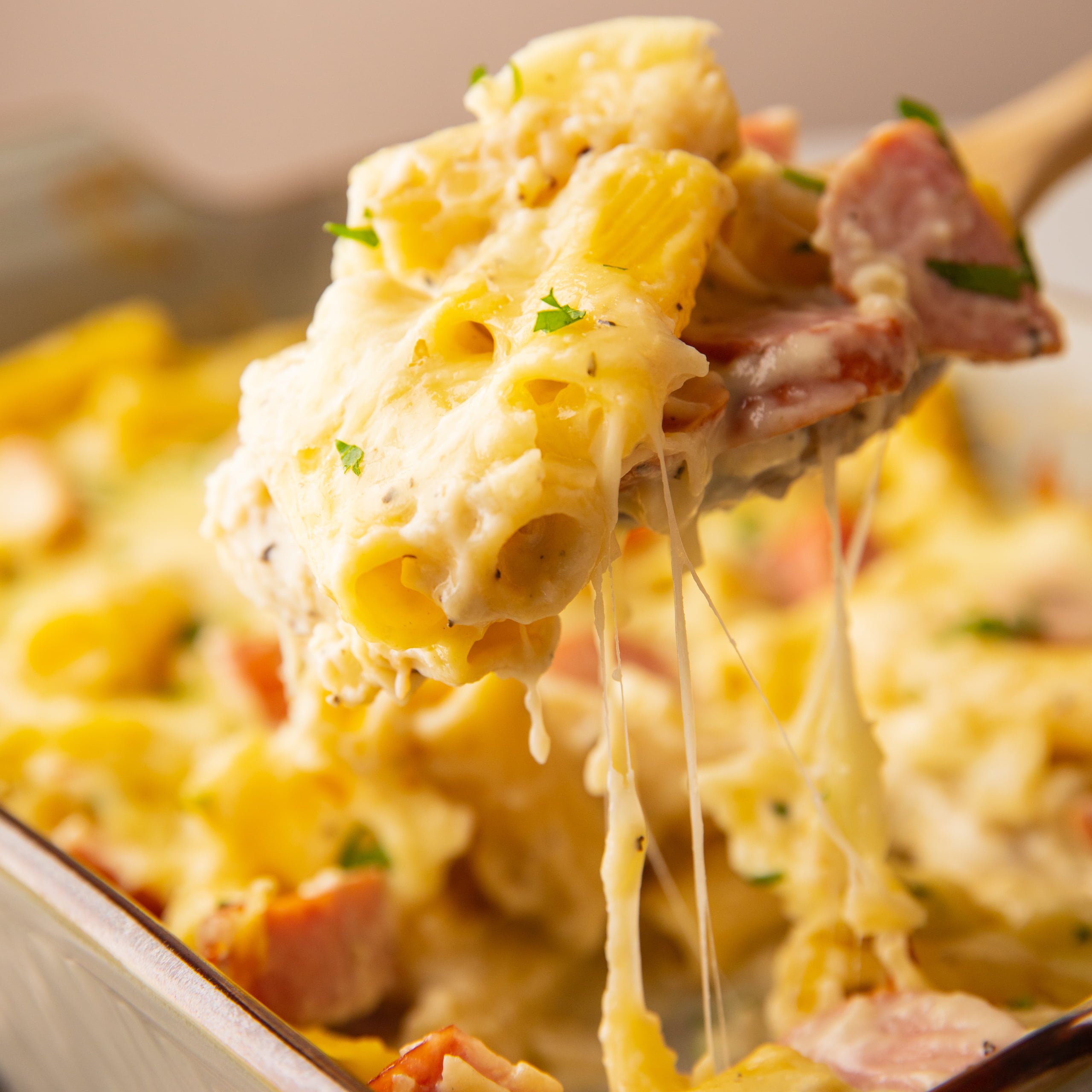 Turkey Kielbasa Pasta Bake - Comfortable Food