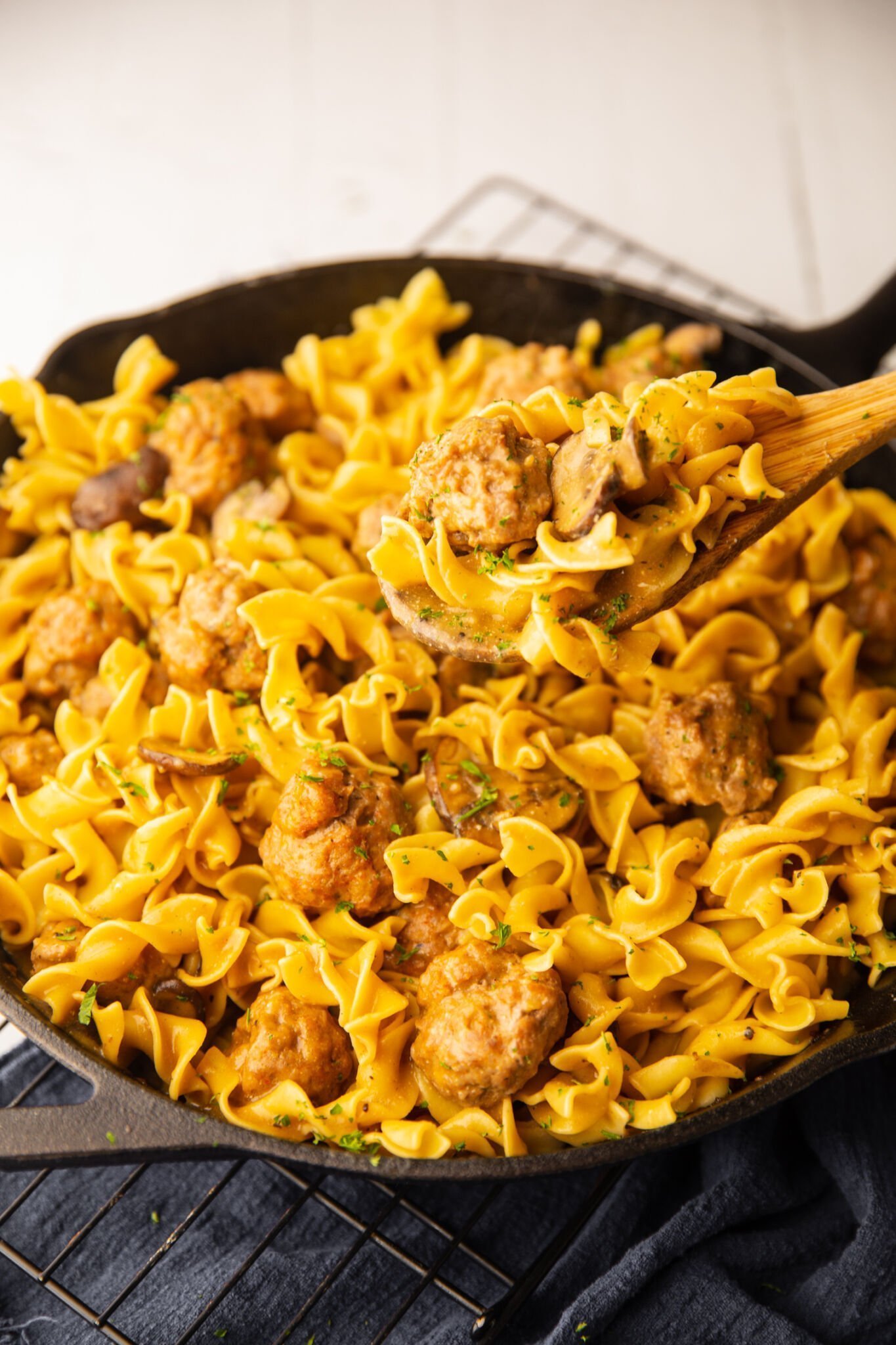 Easy & Delicious Meatball Stroganoff Comfortable Food