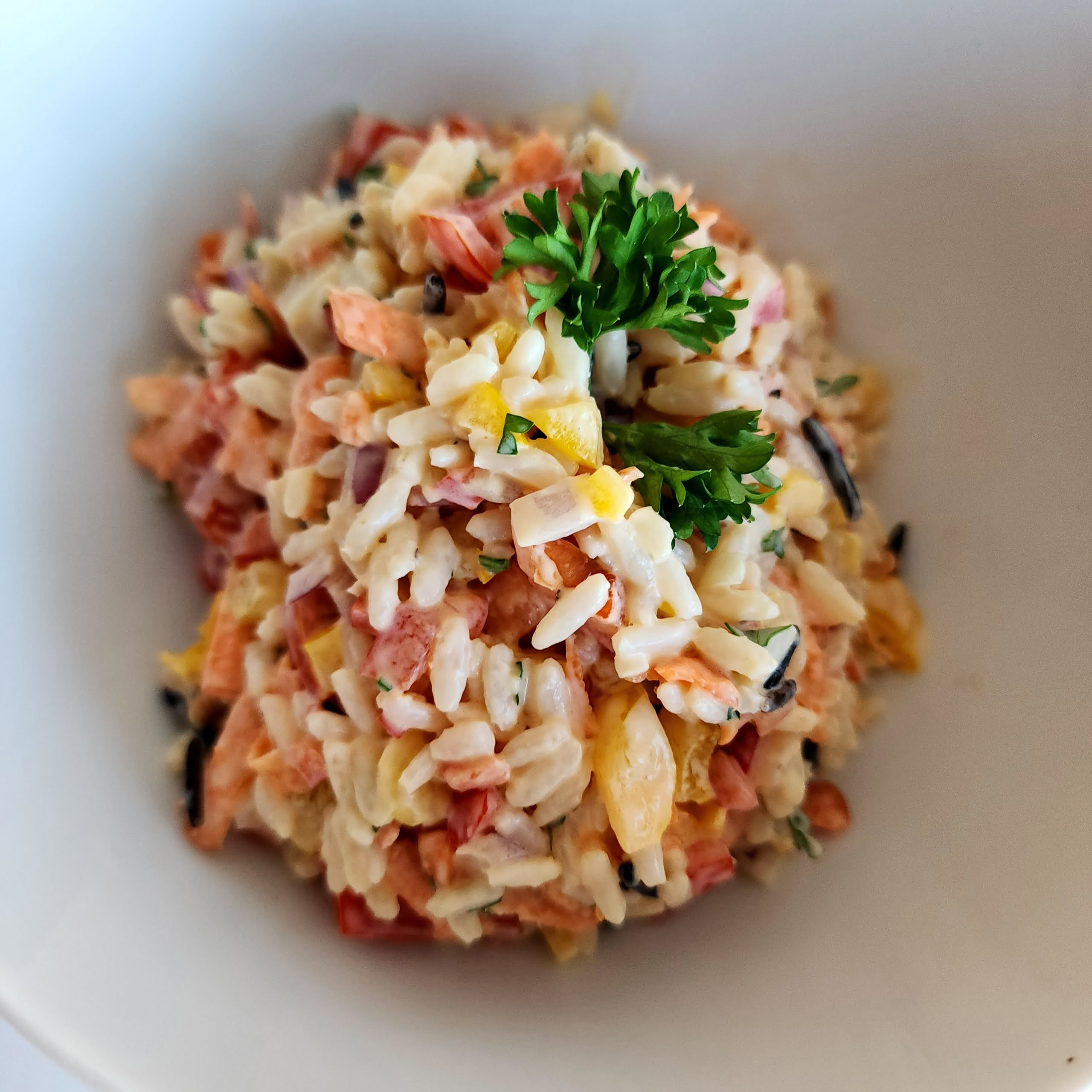 rice salad - featured