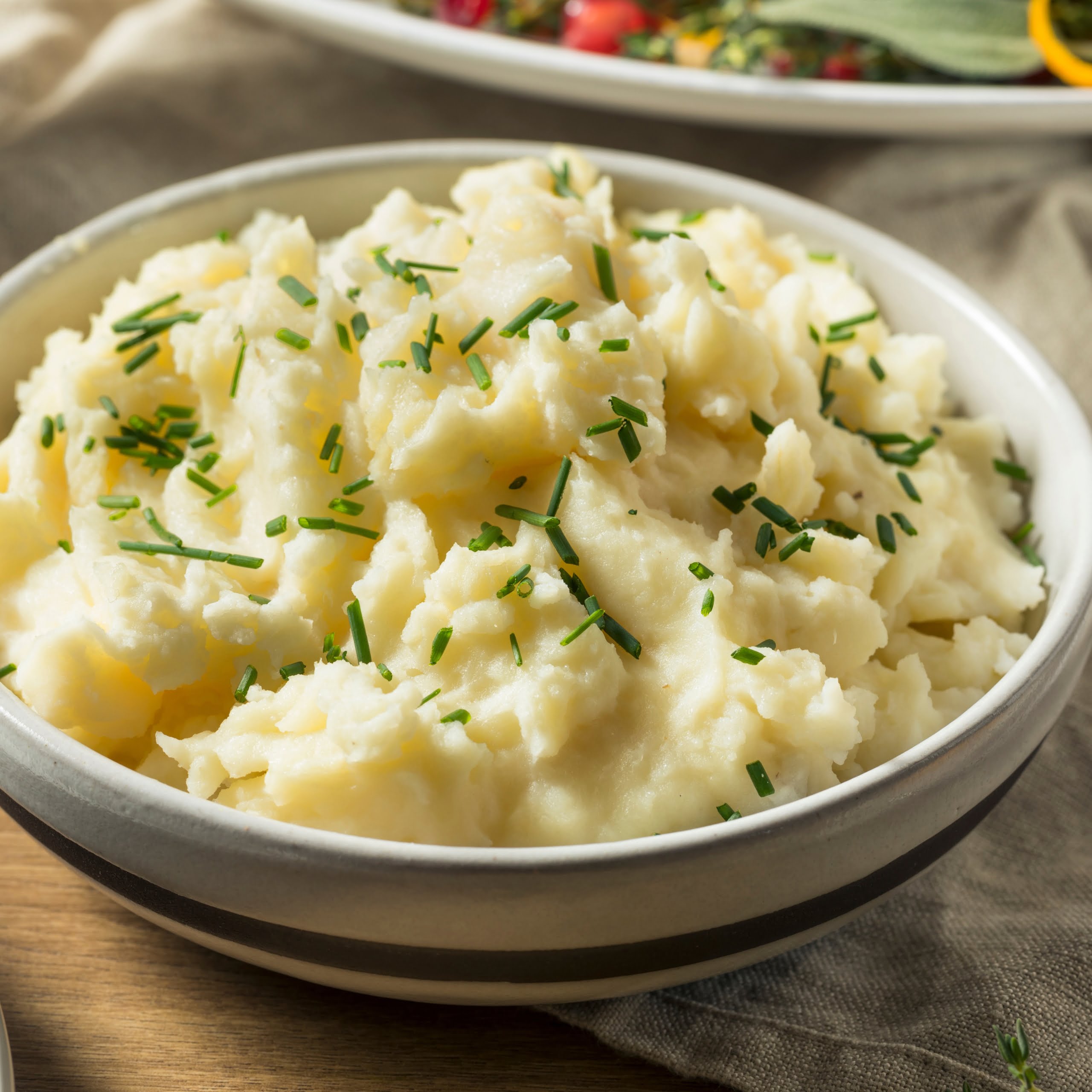 Mashed Potatoes with Sour Cream Comfortable Food