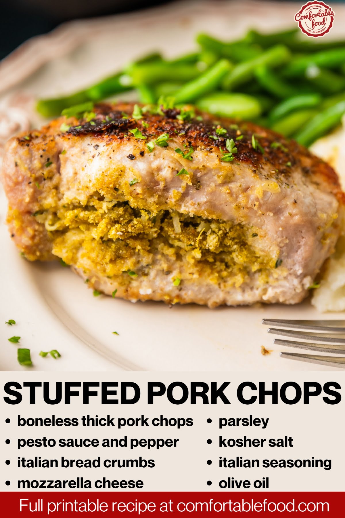 Stuffed pork chops socials3