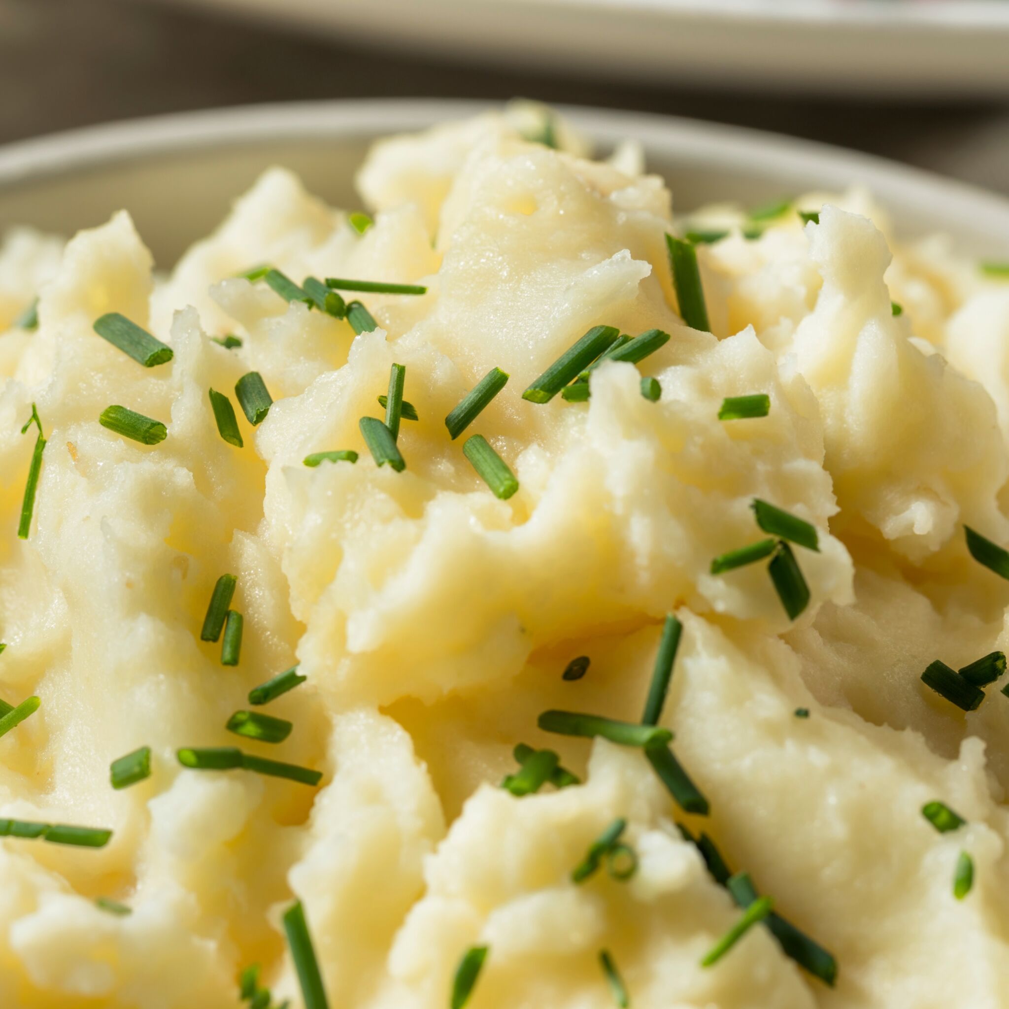 Mashed Potatoes with Sour Cream Comfortable Food