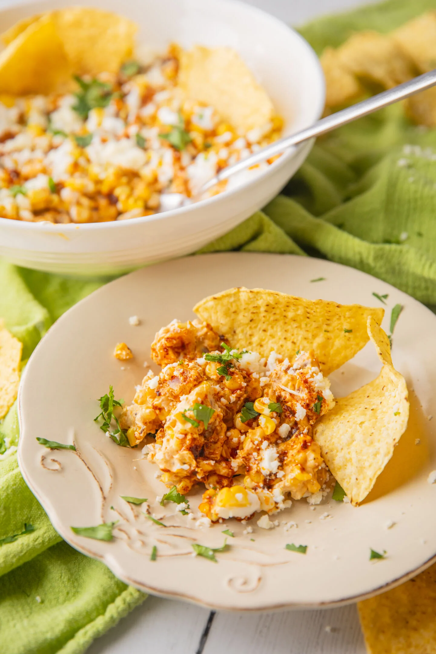 Serve with lots of corn chips for scooping