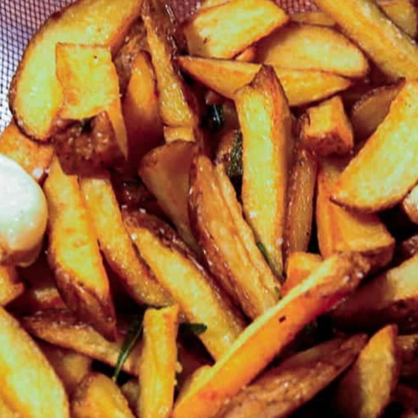 22. Italian style french fries with garlic and rosemary
