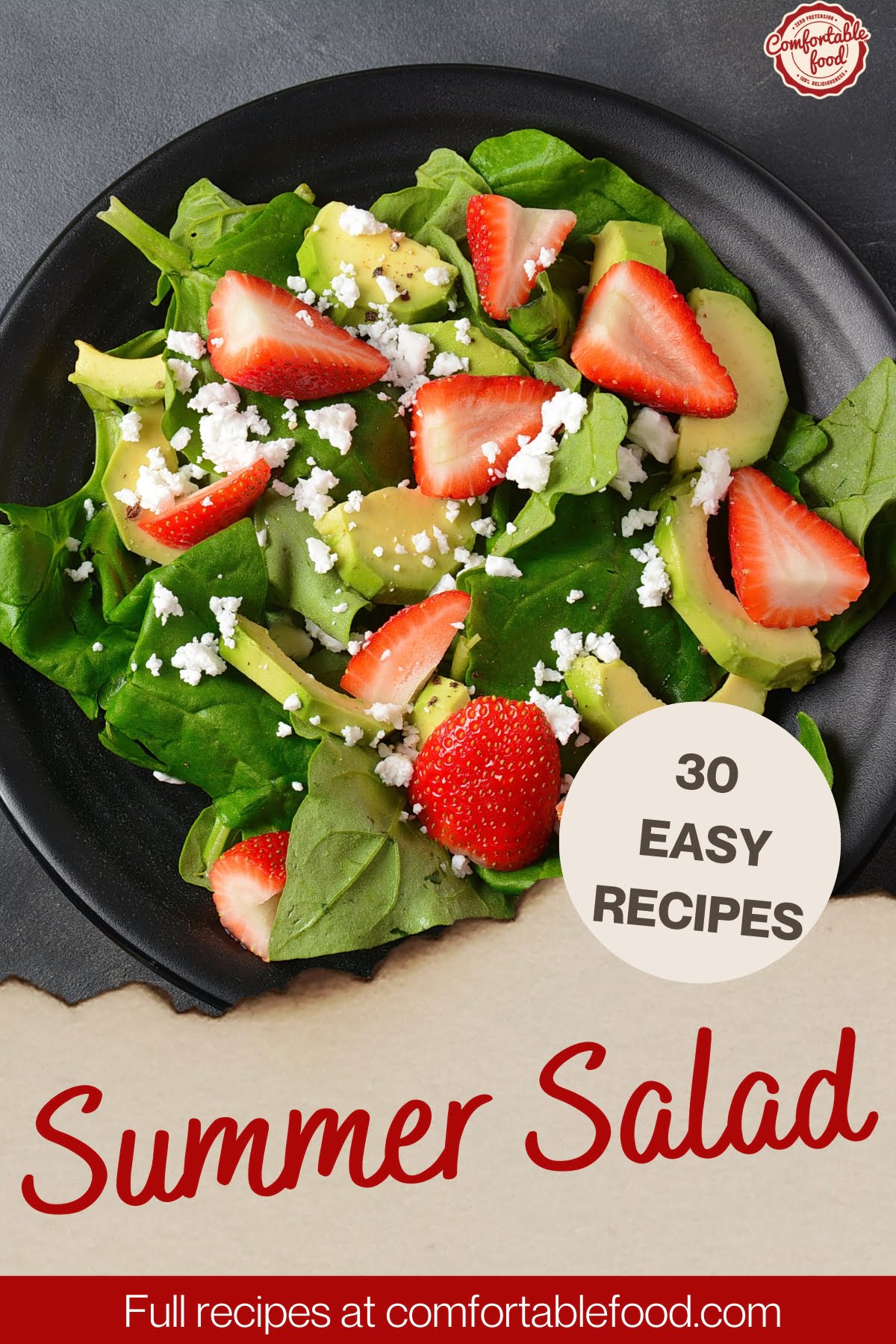 Easy summer salad recipes - socials 2