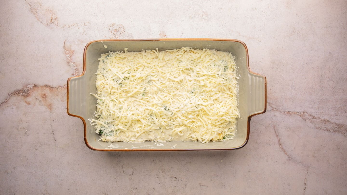 mozzarella cheese on top